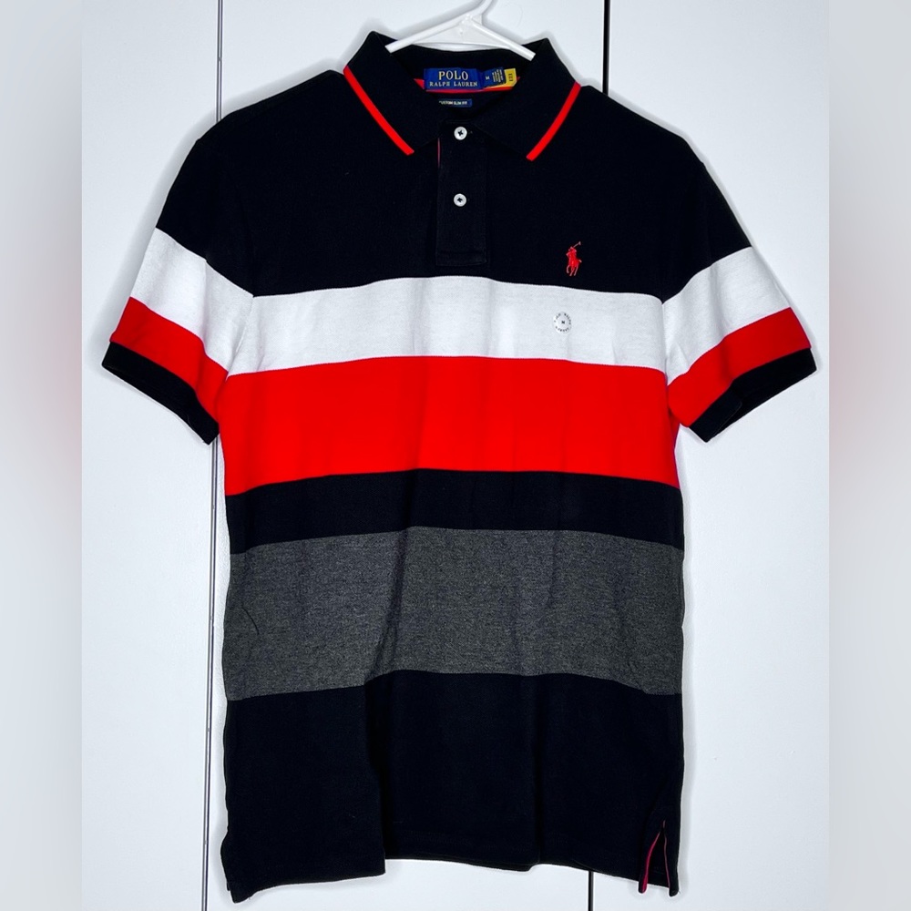 Classical stripe polo